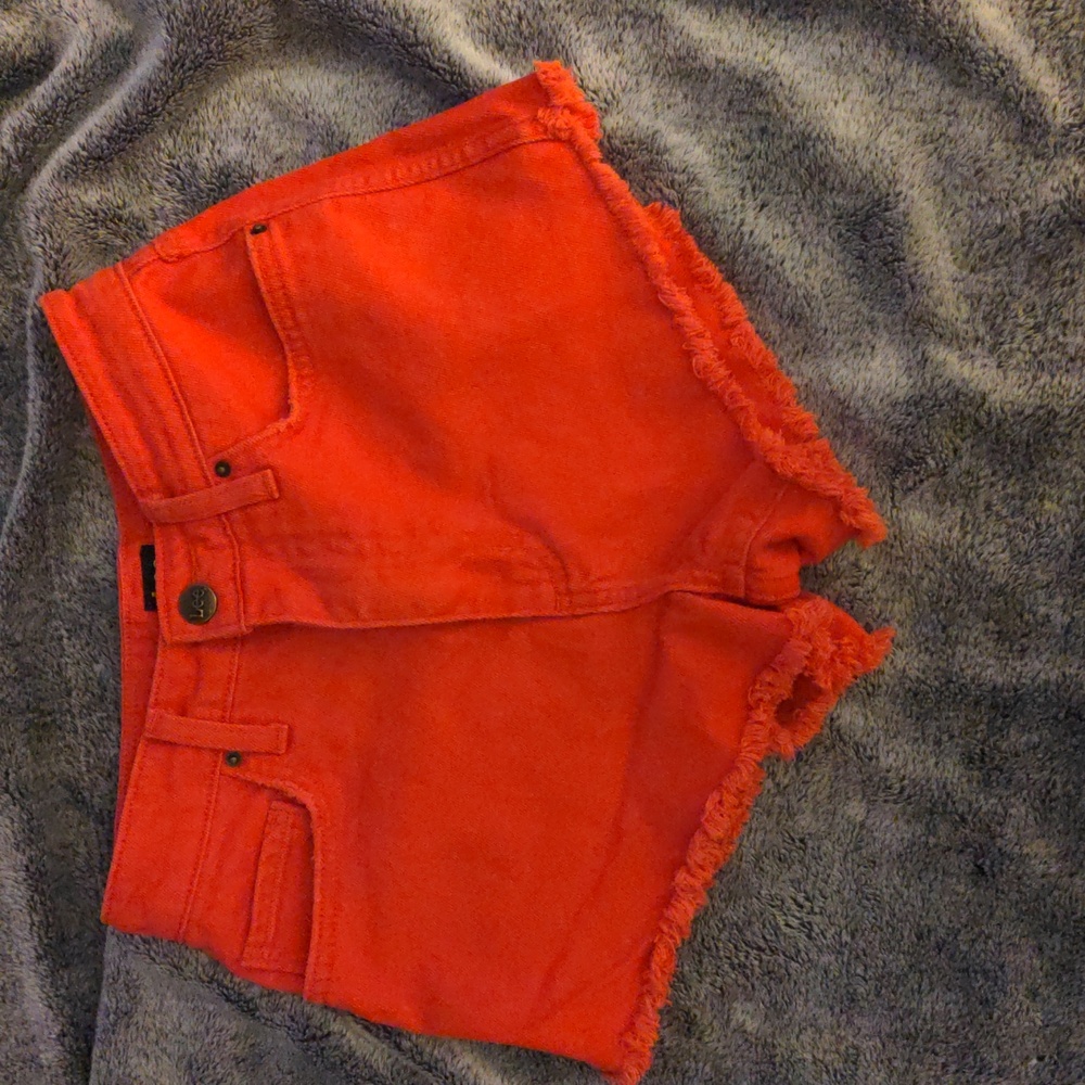 Red Lee Cutoff Shorts sz24